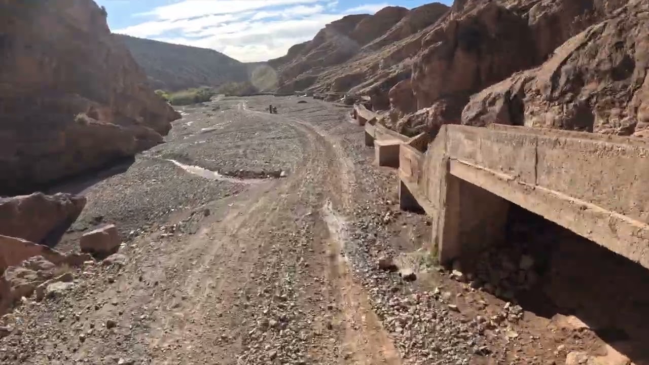 Trans Morocco Trail, No Frills:P, Q, R Gorge d'Ameljag, Ait Hamed to Zagora