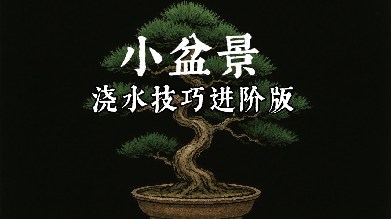 小盆景怎么浇水？｜Watering Tips for Shohin & Small Bonsai