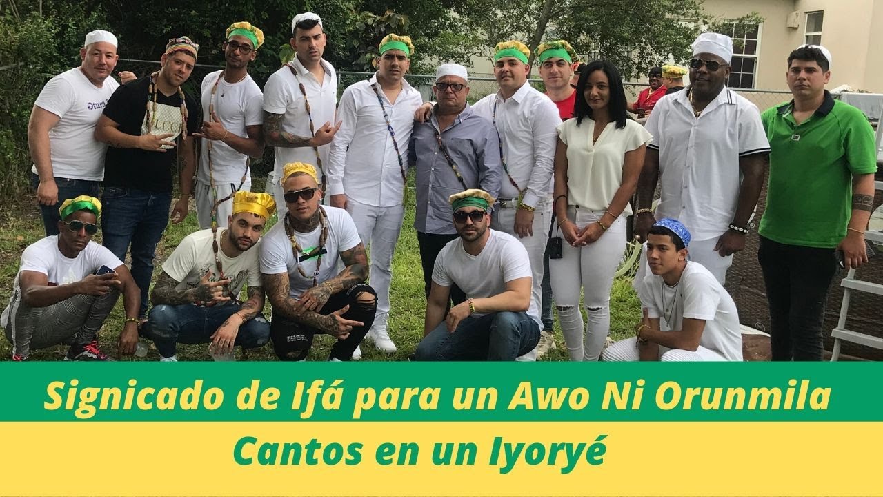 Significado de Ifá para un Awo Ni Orunmila/Cantos en Iyorye #IngridLucia