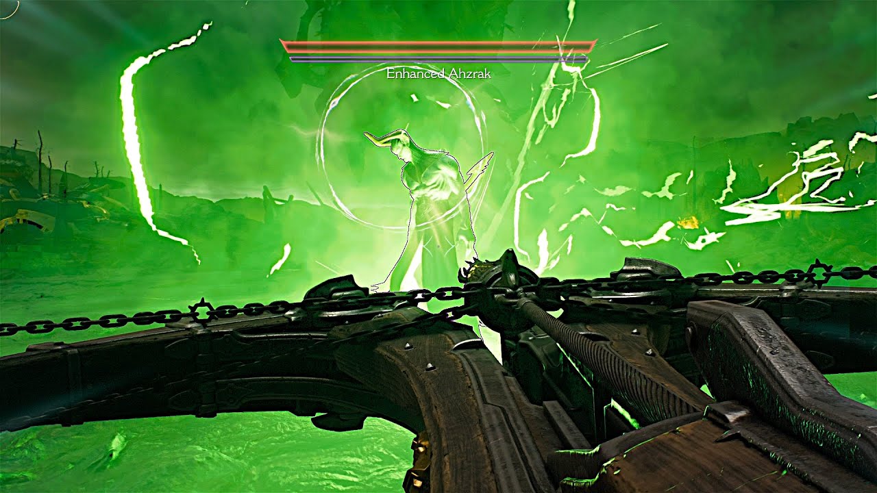 MAX LEVEL Ballistic Force Crossbow (BFC) VS Bosses | Doom: The Dark Ages