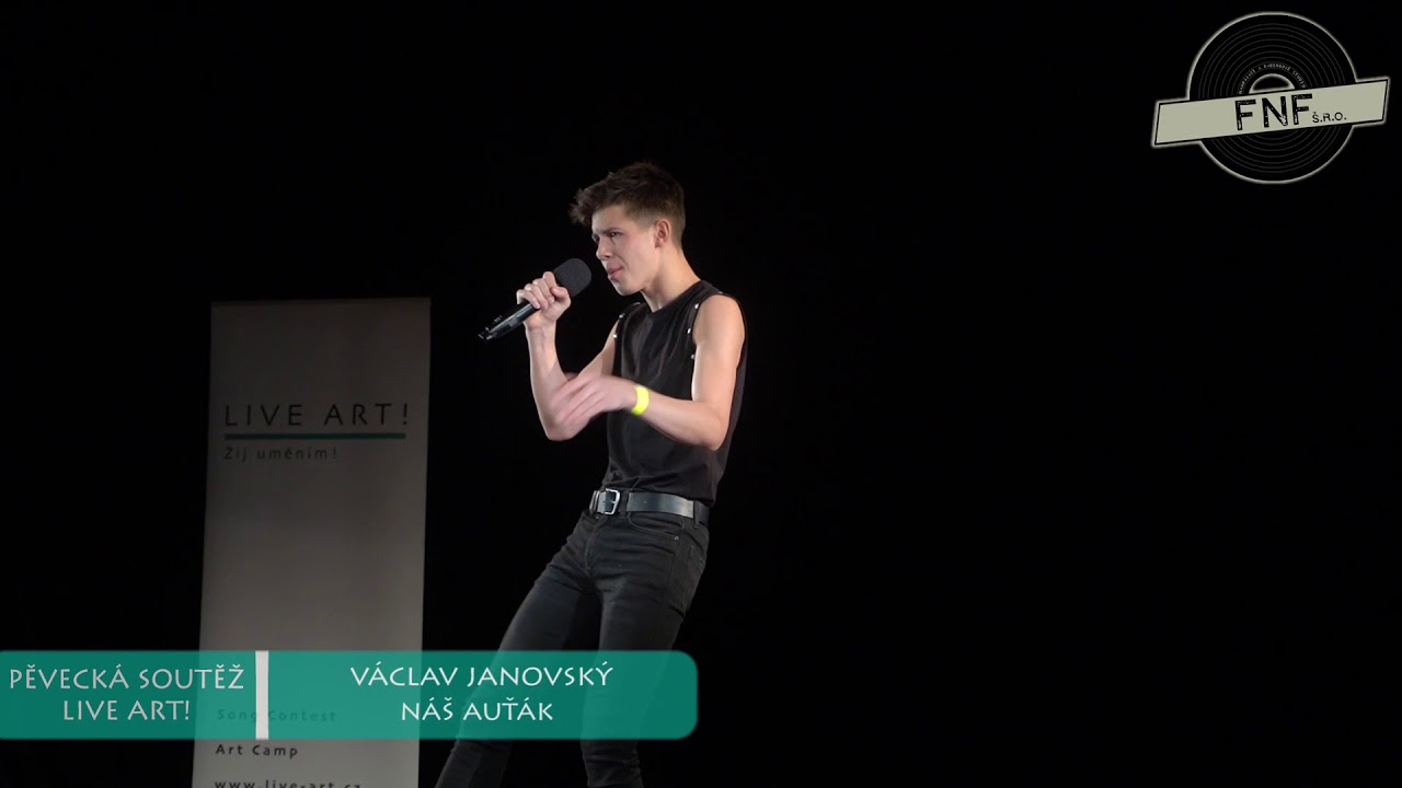 Václav Janovský - Náš auťák (pěvecká soutěž LIVE ART! 2020) - semifinále