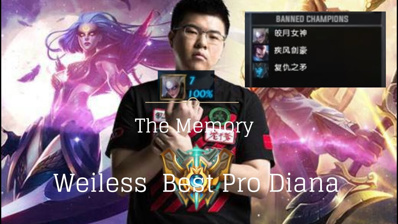 GODV Diana 1v5 Vintage Play - S5 LPL Summer - 100% Diana Ban Rate in the Final !