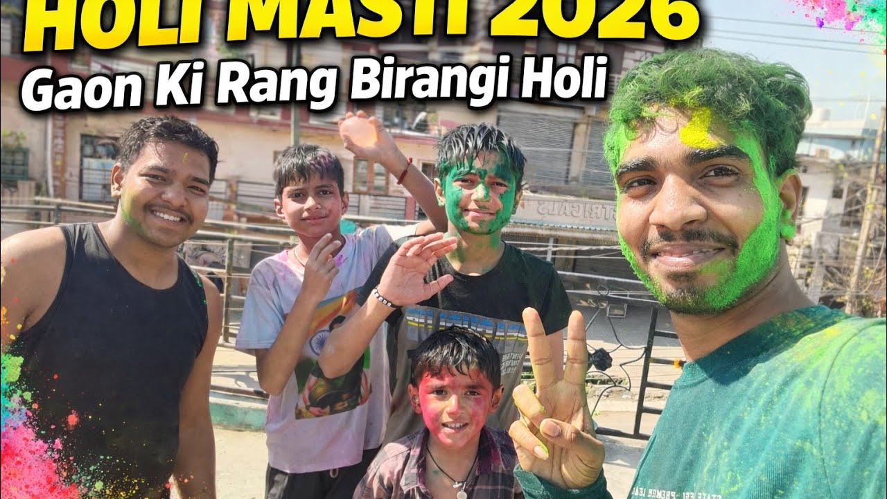 Happy Holi 2026 🎨 | Best Holi Celebration Video