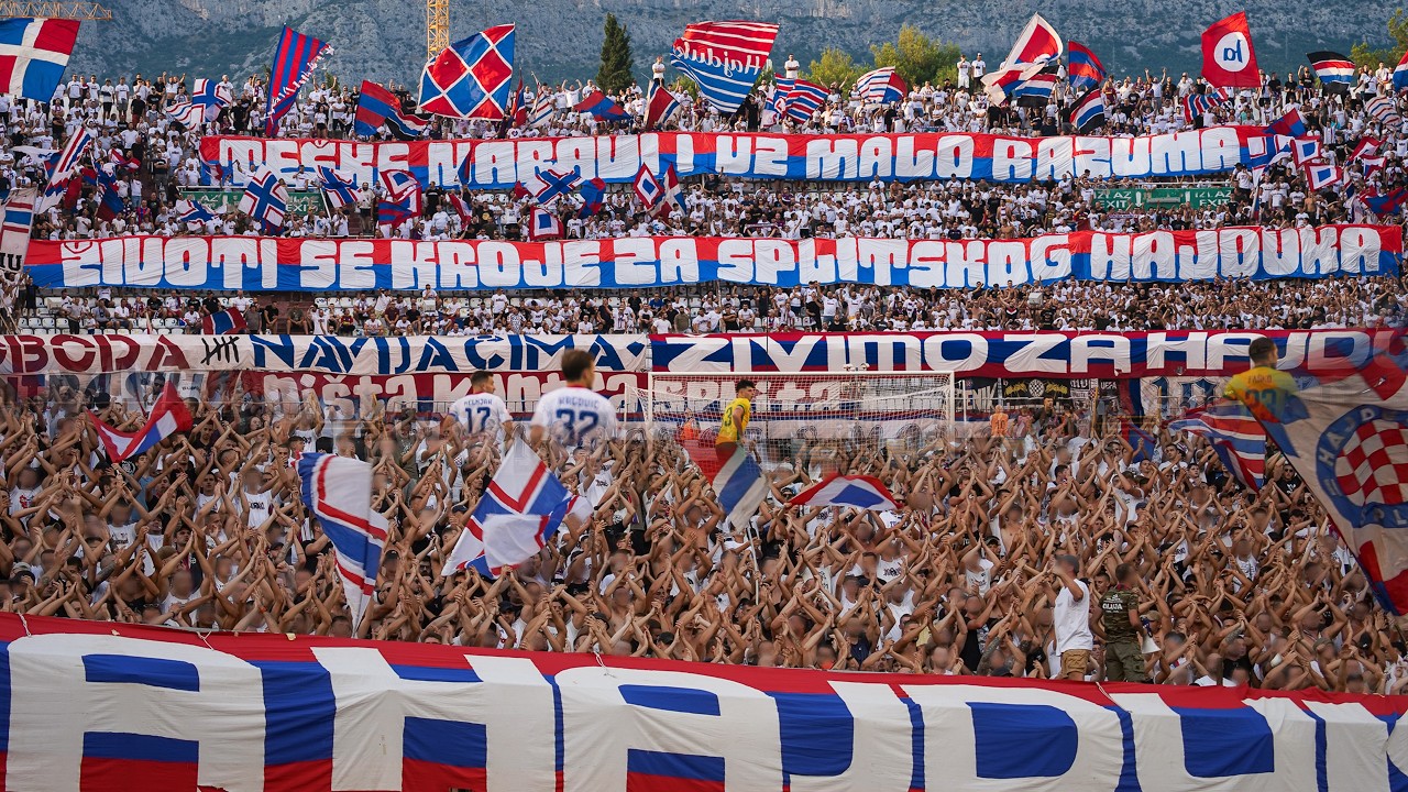 Torcida Split / HNK Hajduk Split - M&Scaron;K Žilina 2:0 (UEL Q1)
