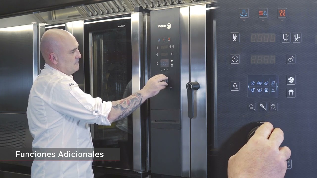 Fagor Recipe Center, Funciones Adicionales y Gestion de recetas Concept ES