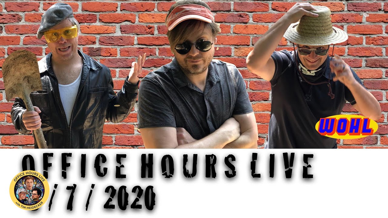 Morning Madness on WOHL with JACK BLACK!  - Office Hours Live (Ep 109 5/7/20)