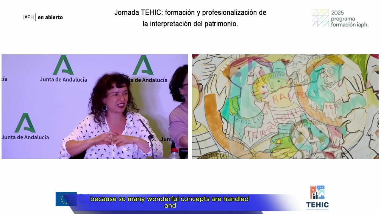 Jornada proyecto TEHIC: formación y profesionalización de la interpretación del Patrimonio (1/4)