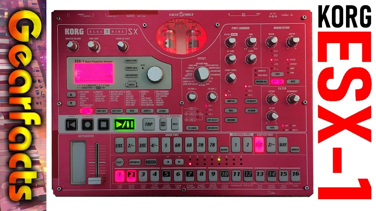 Сэмплер-секвенсор Korg Electribe ESX-1: МОЩНЫЕ эффекты и секвенсоры!