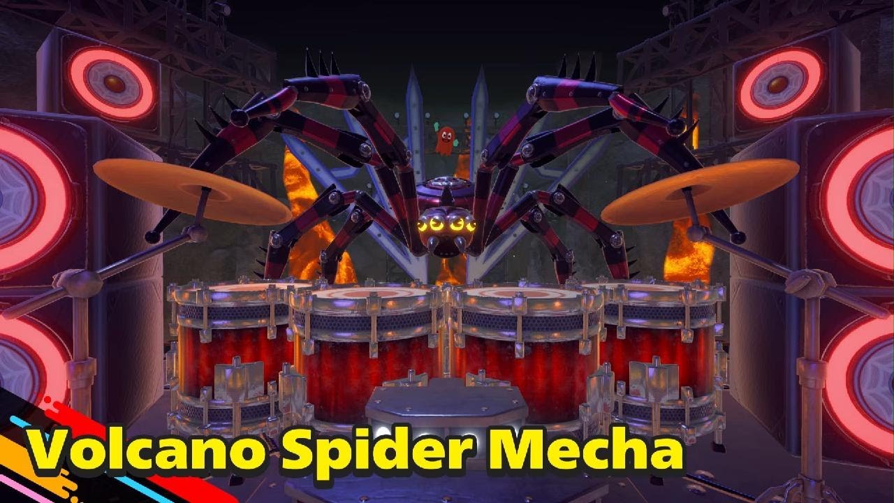 PAC-MAN WORLD 2 Re-PAC [Volcano Spider Mecha Boss Fight]