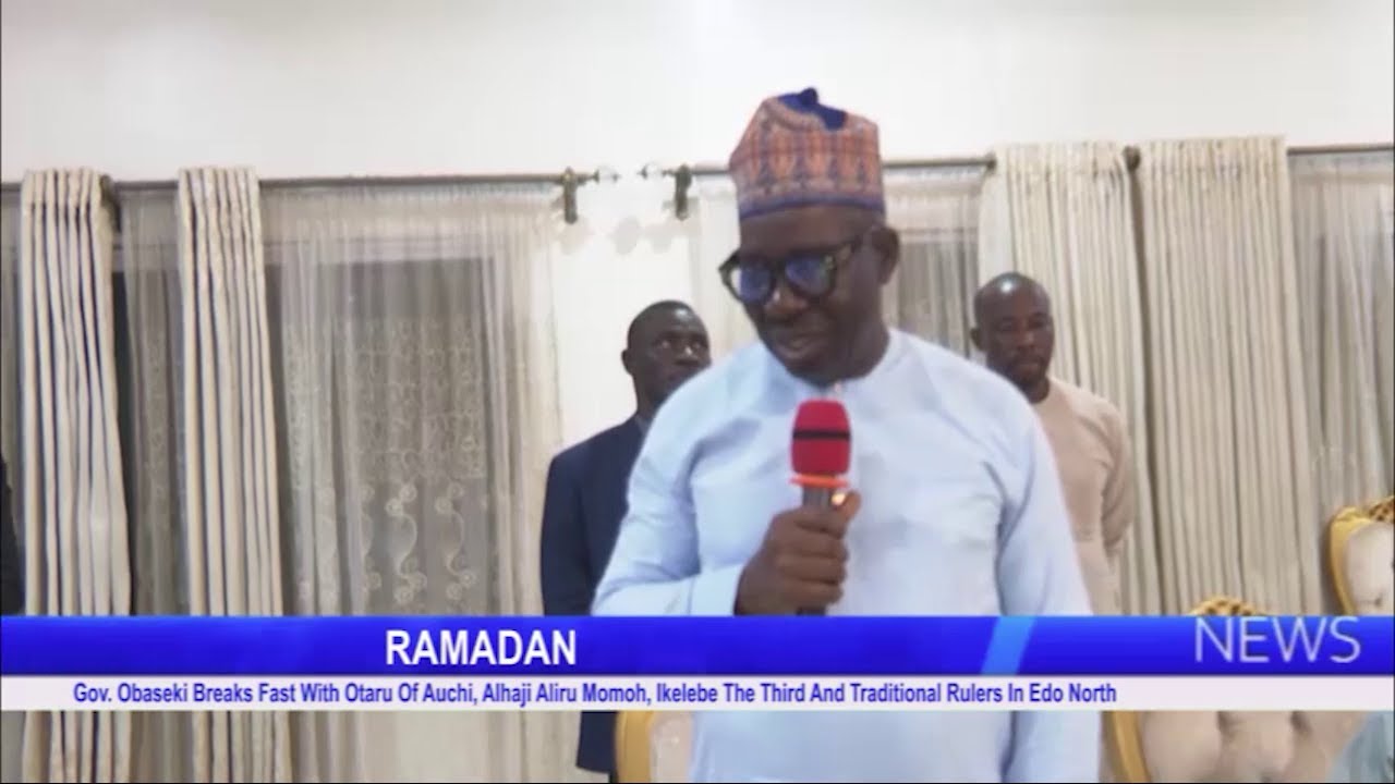Governor Obaseki Breaks Fast With Otaru Of Auchi, Other Traditional Rulers In Edo North