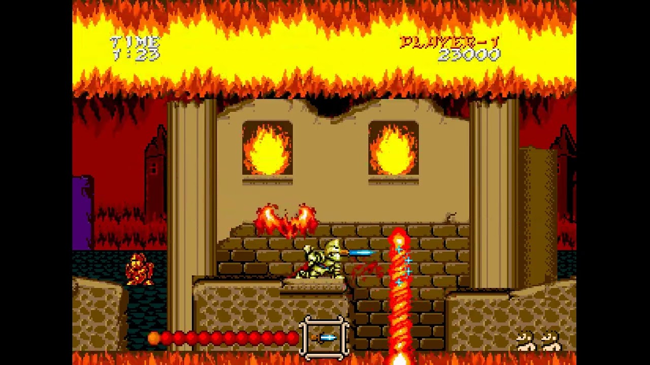 Ghouls n' Ghosts (Dai Makaimura) - PC Engine SuperGrafx Longplay