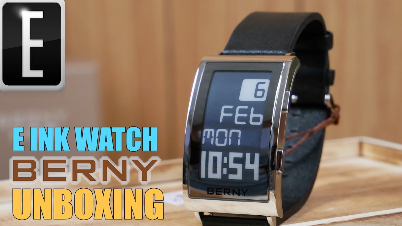 An E INK Business Watch | Berny E002 Unboxing