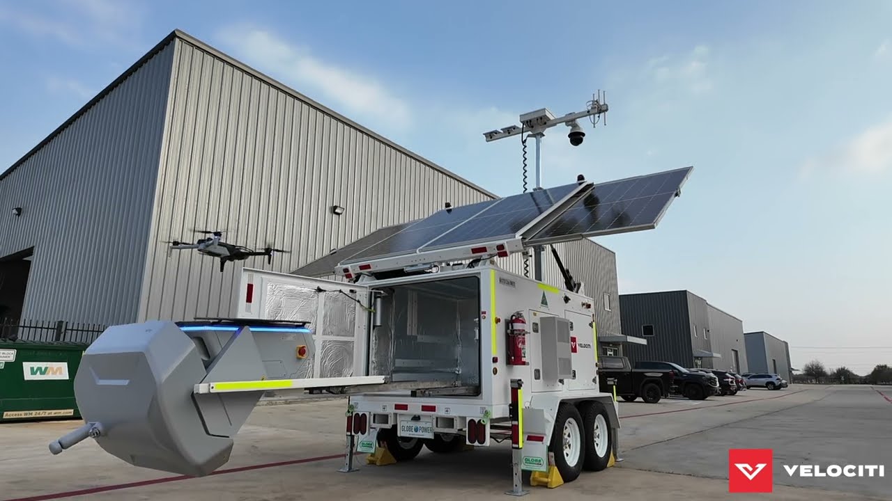 Velociti Drone Hangar Deployment - Short