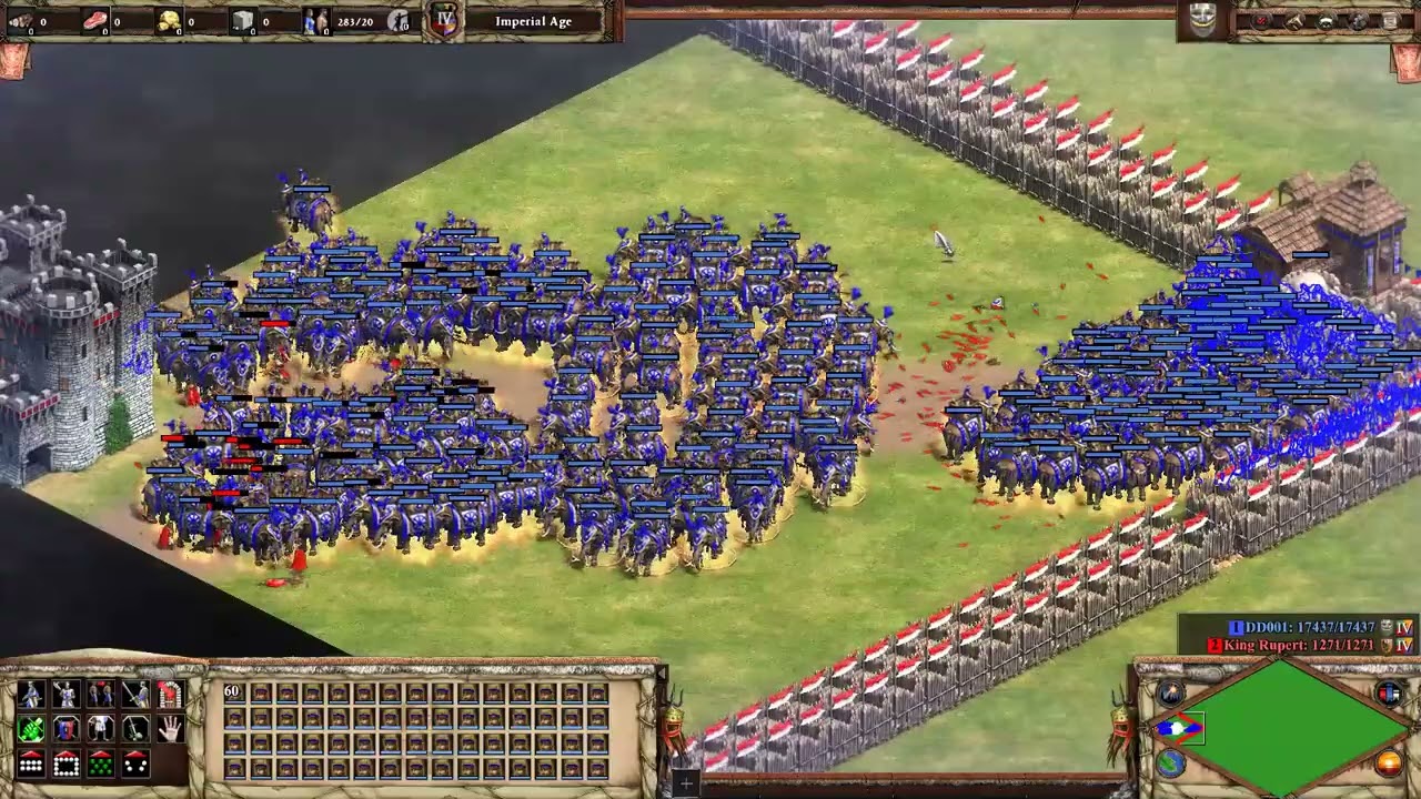 Age of Empires II: Definitive Edition - Elite Teutonic Knight Vs Khosrau