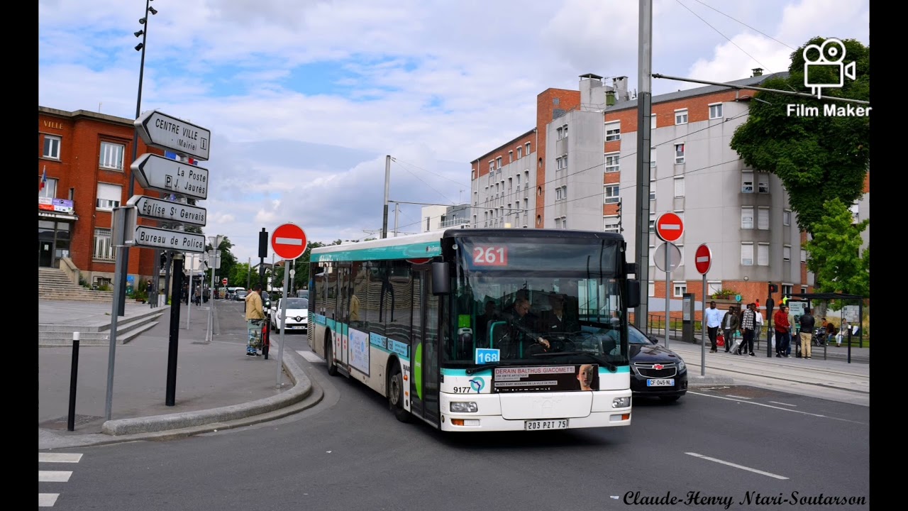 le matériel du bus les Man nl223 du ratp