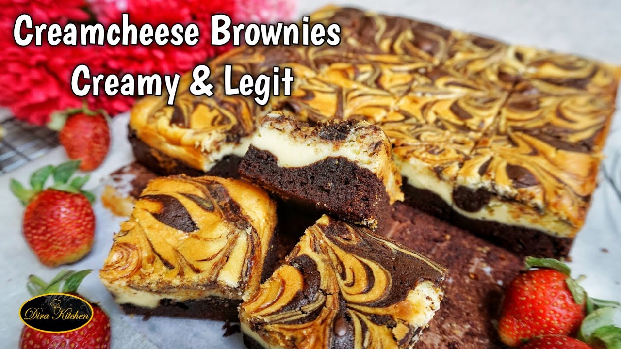 Creamcheese Brownies | Creamy dan Legit