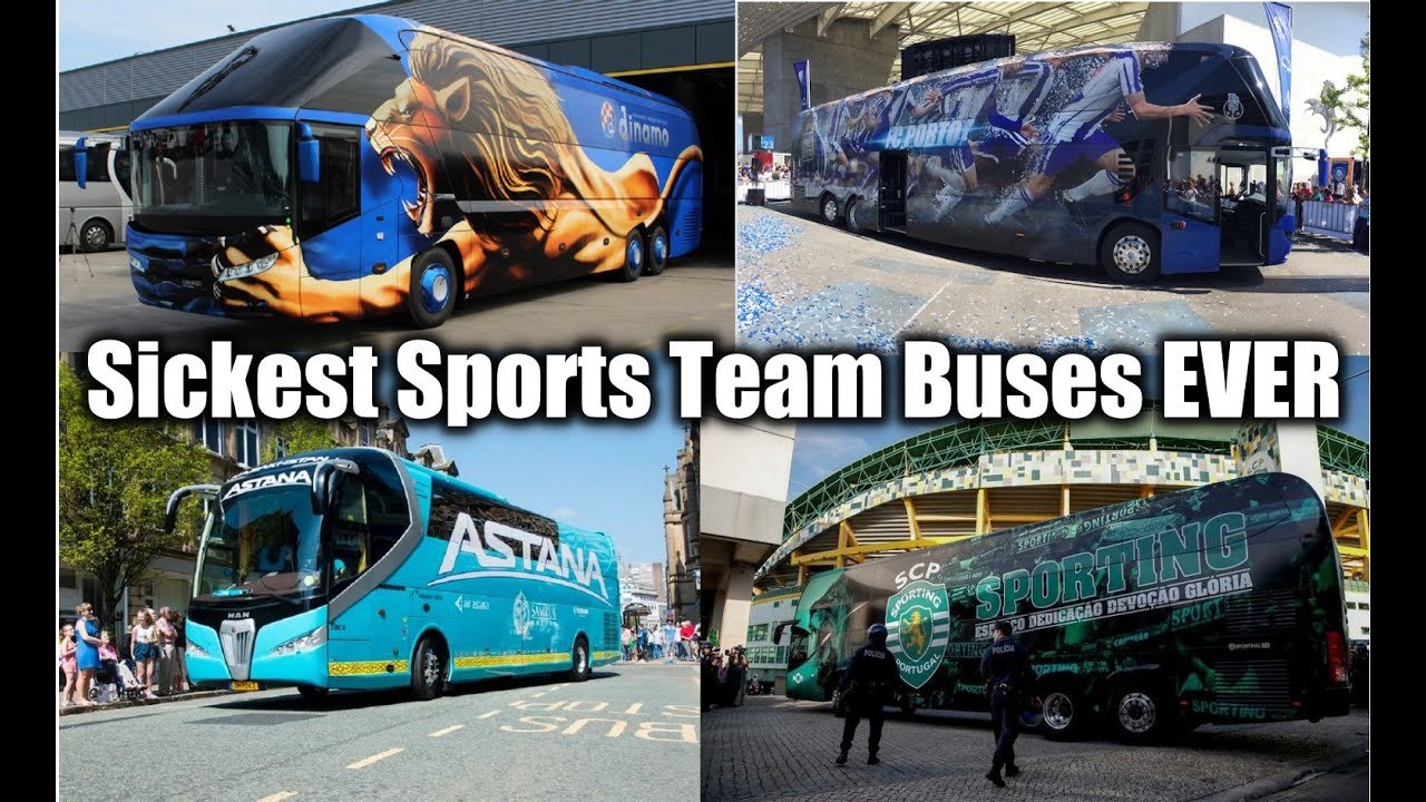 The Best Sport Team Buses EVER