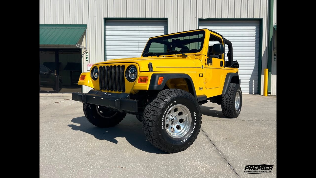 SOLD! - 2004 Jeep Wrangler X - PremierAutoSource.com