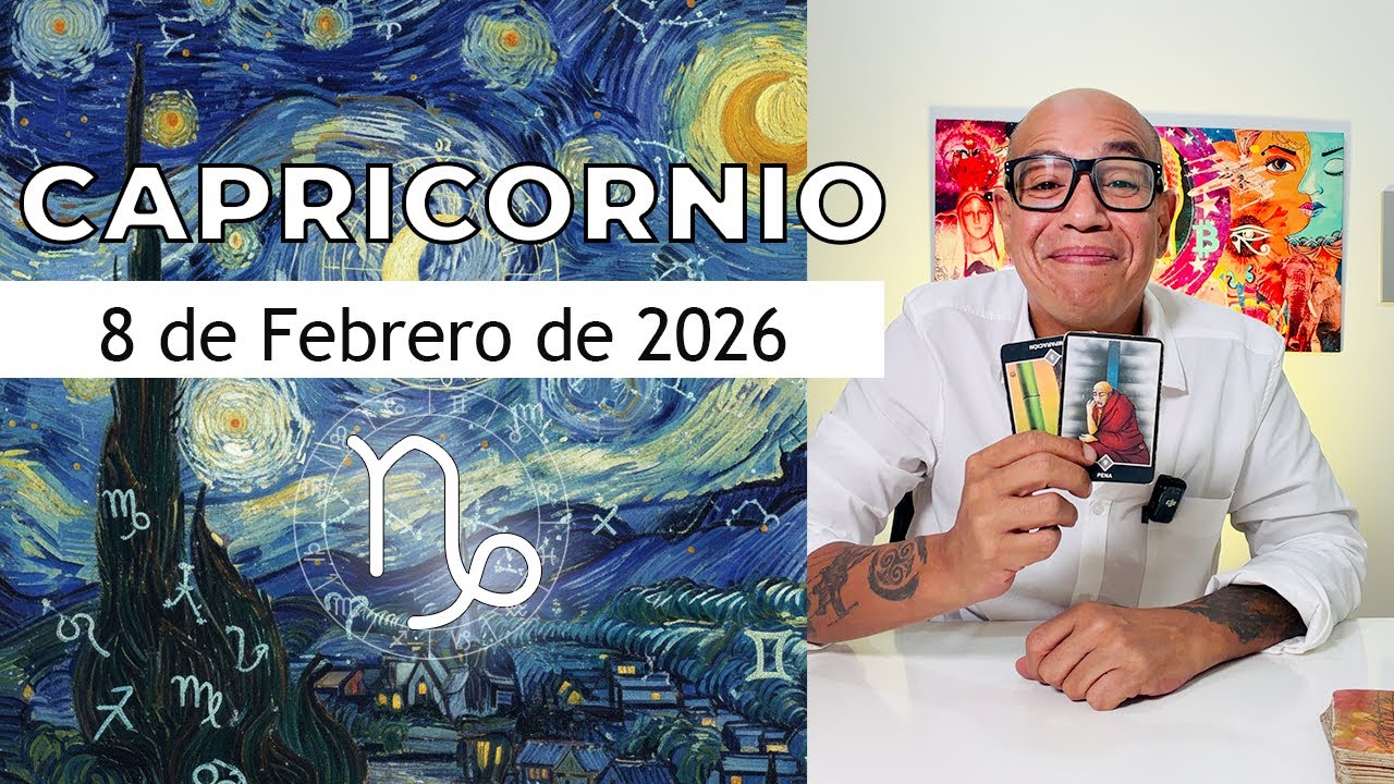 CAPRICORNIO | Horóscopo de hoy 8 de Febrero 2026
