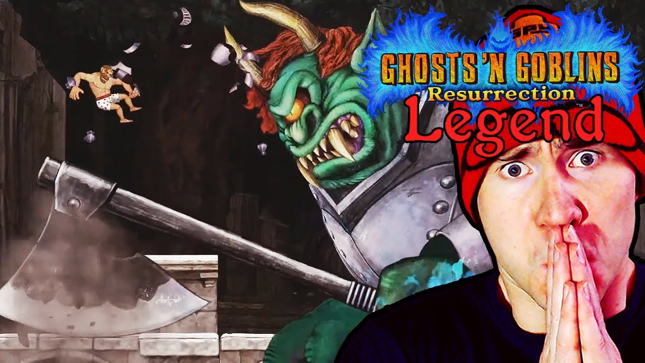Ghosts 'N Goblins Resurrection LEGEND MODE [Level 1-2 ~ Execution Grounds]