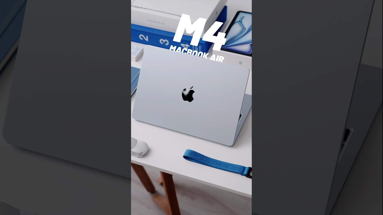 M4 MacBook Air UNBOXING - AZZURRO CIELO