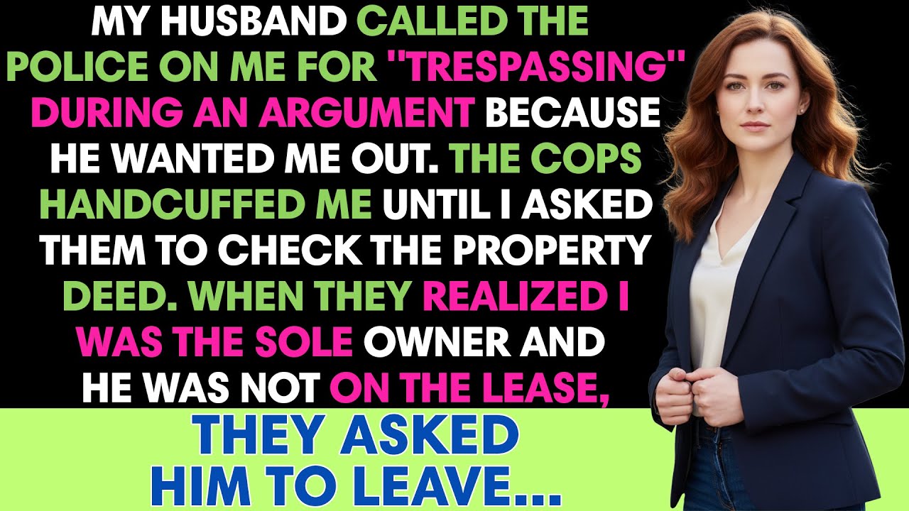 My Husband Called The Police On Me For 