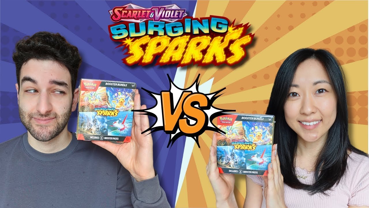 We Each Open Surging Sparks Booster Bundles
