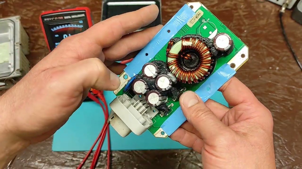 Przetwornica DC-DC 48/12V z pojazdu elektrycznego typu 