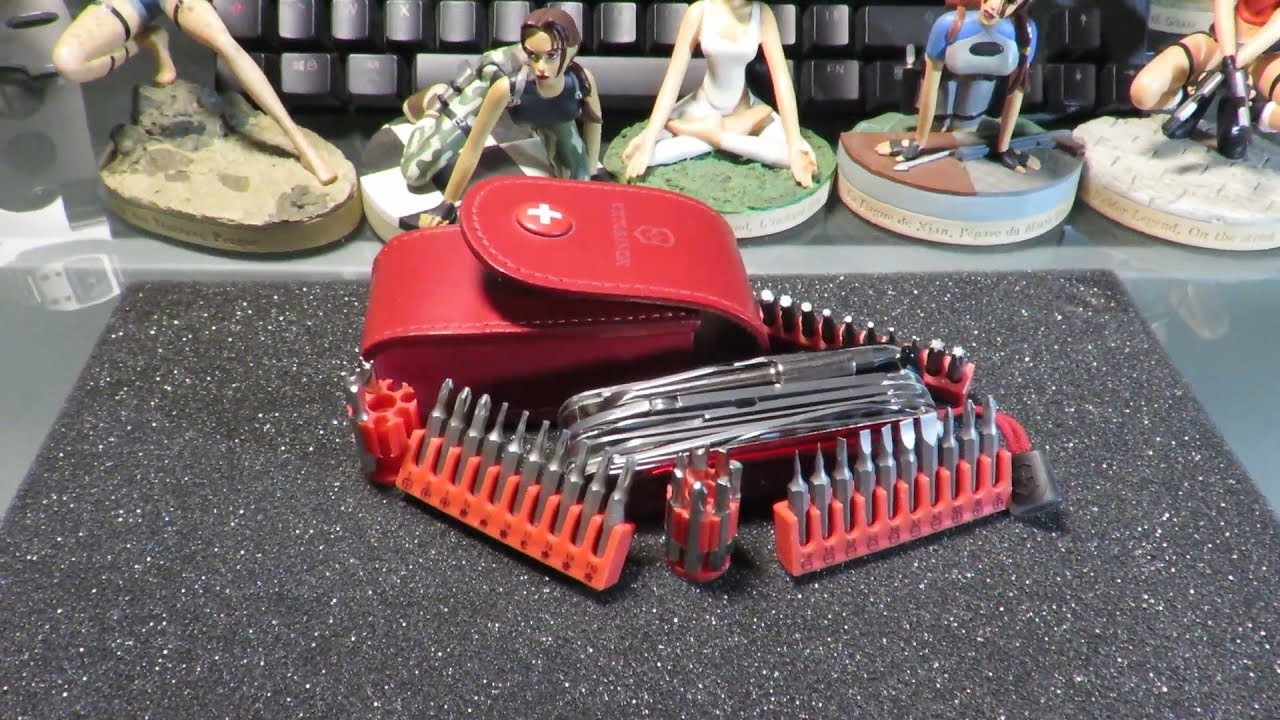 VICTORINOX CYBERTOOL SCHOOL : Adaptation for ALL 4 mm precision bits! [Part 2]