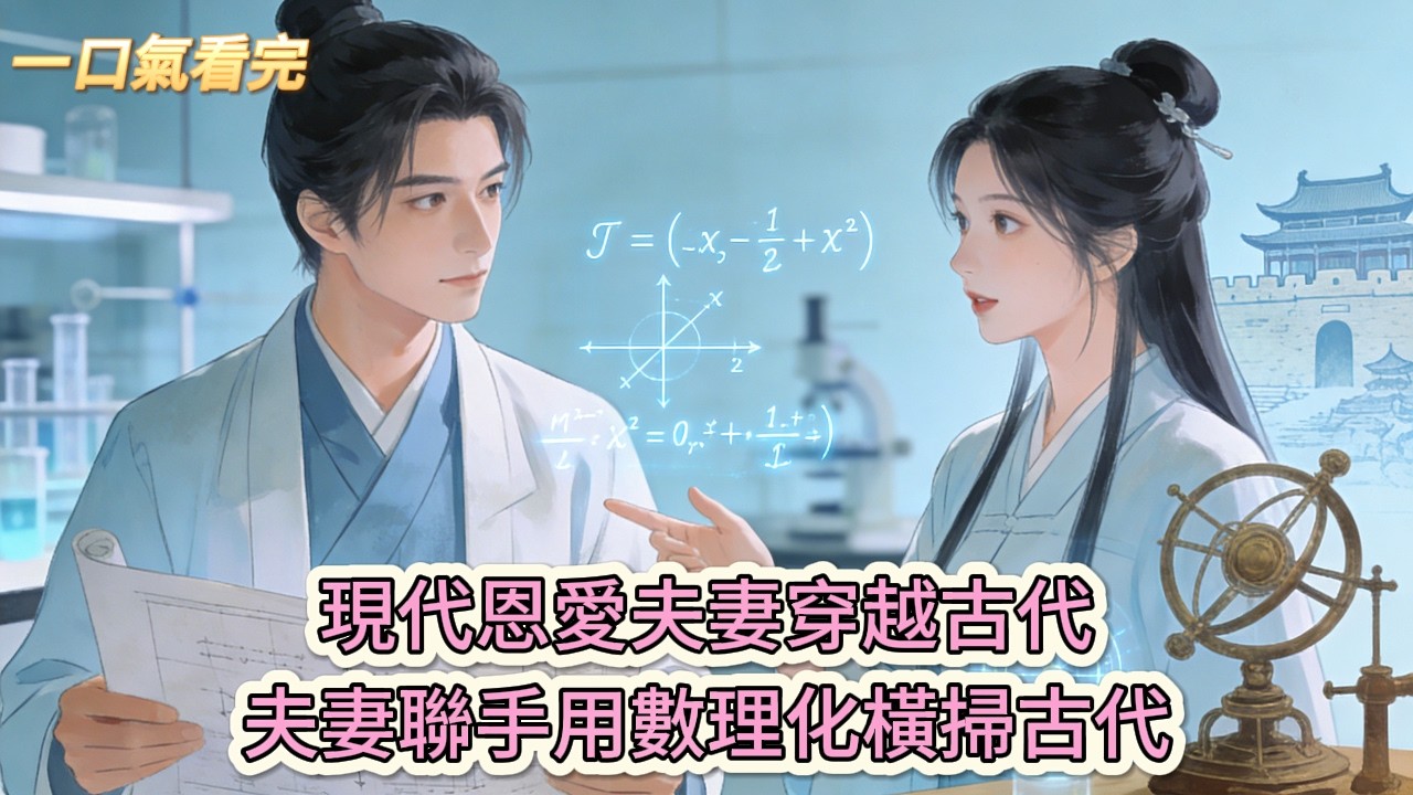 完结小说💕《不逃荒，現代夫妻古代開荒種田忙》現代恩愛夫妻穿越古代，夫妻聯手用數理化橫掃古代#推文 #小说 #悠悠书屋