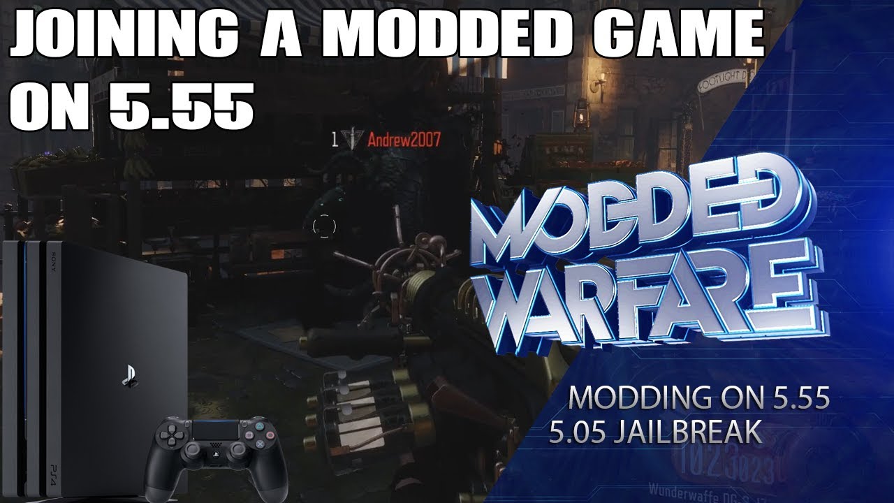 Playing a Modded Game on 5.55 while connected to PSN with XBSLink