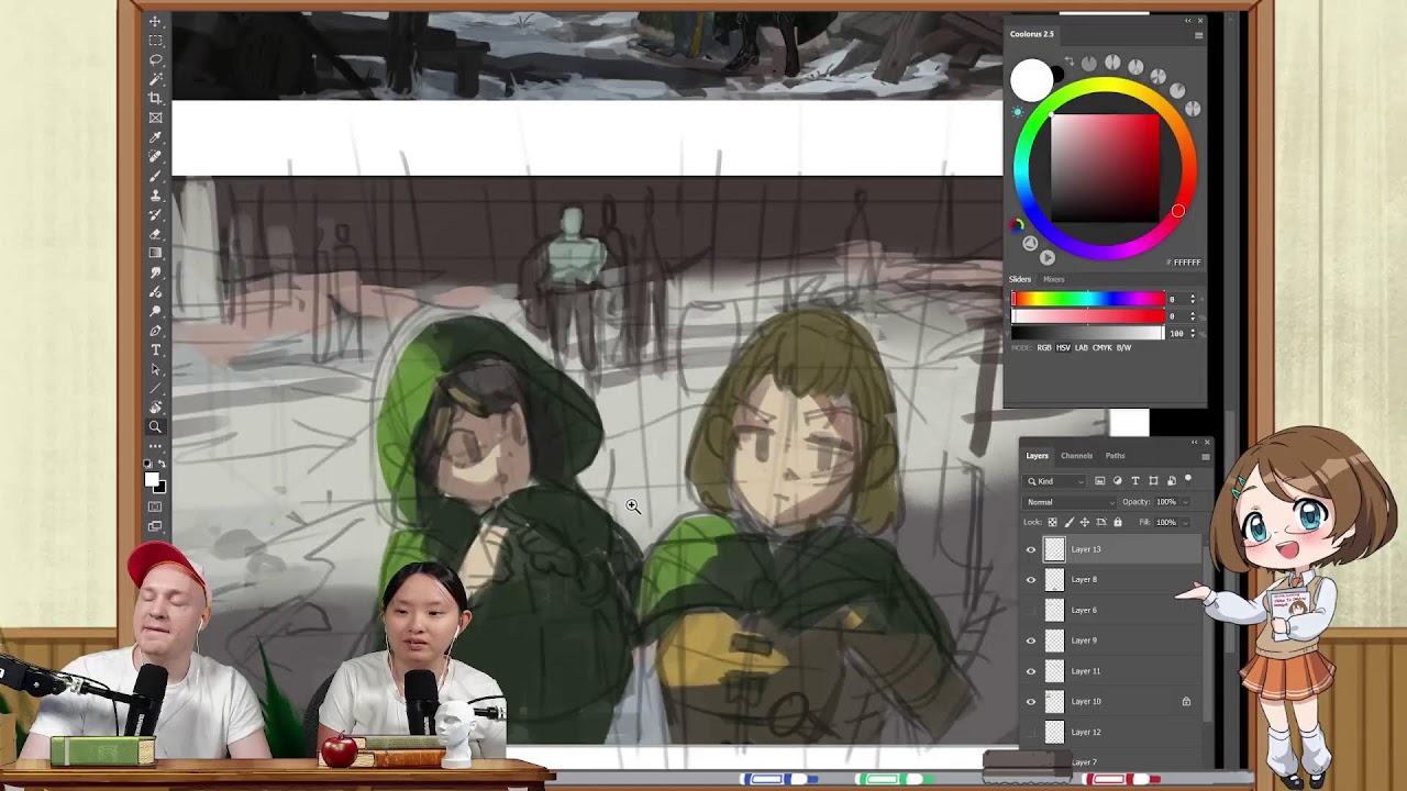 🔴 LIVE - Anime Art Foundation Lessons! - 3/18/2026
