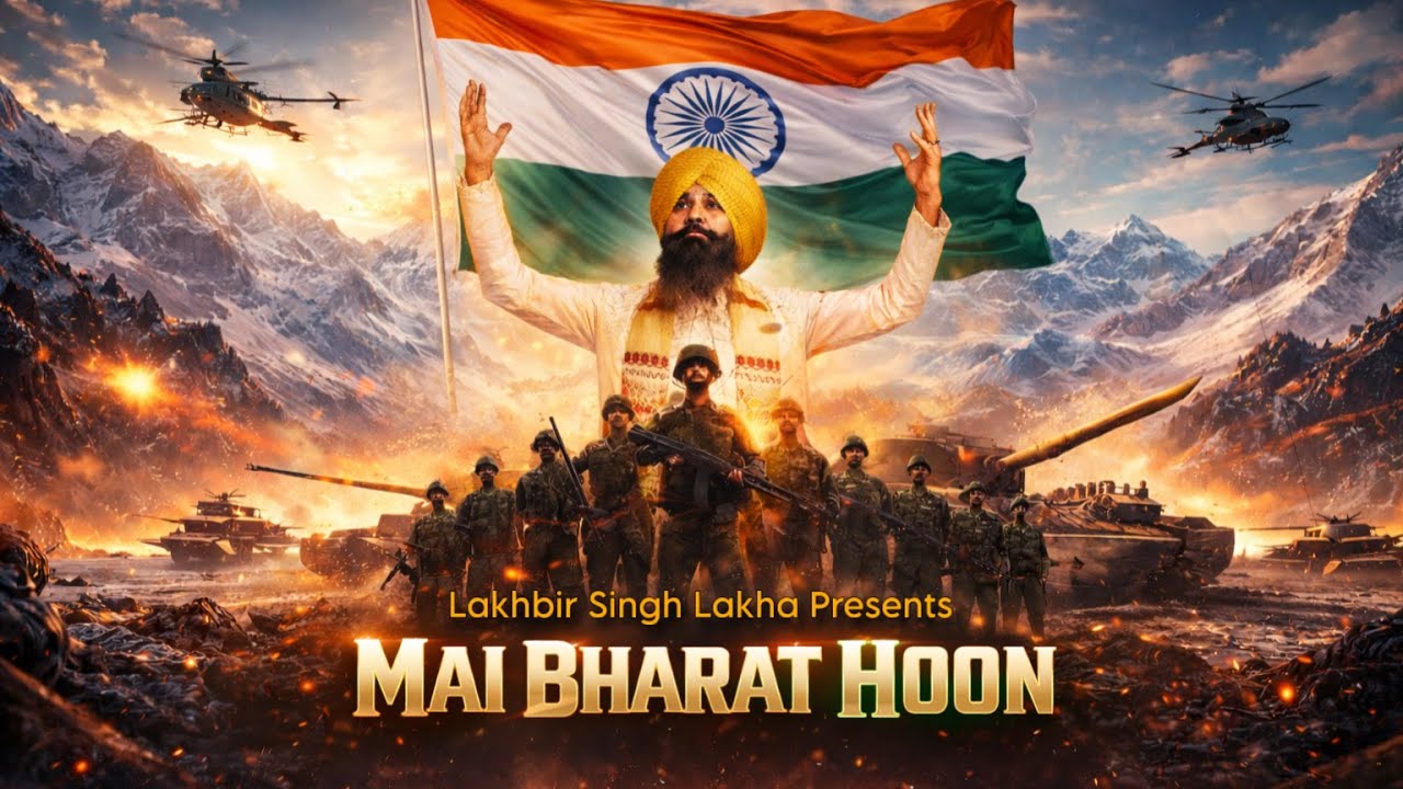 Mai Bharat Hoon | मैं भारत हूँ | Independence Day Special | Lakhbir Singh Lakha | Patriotic Song