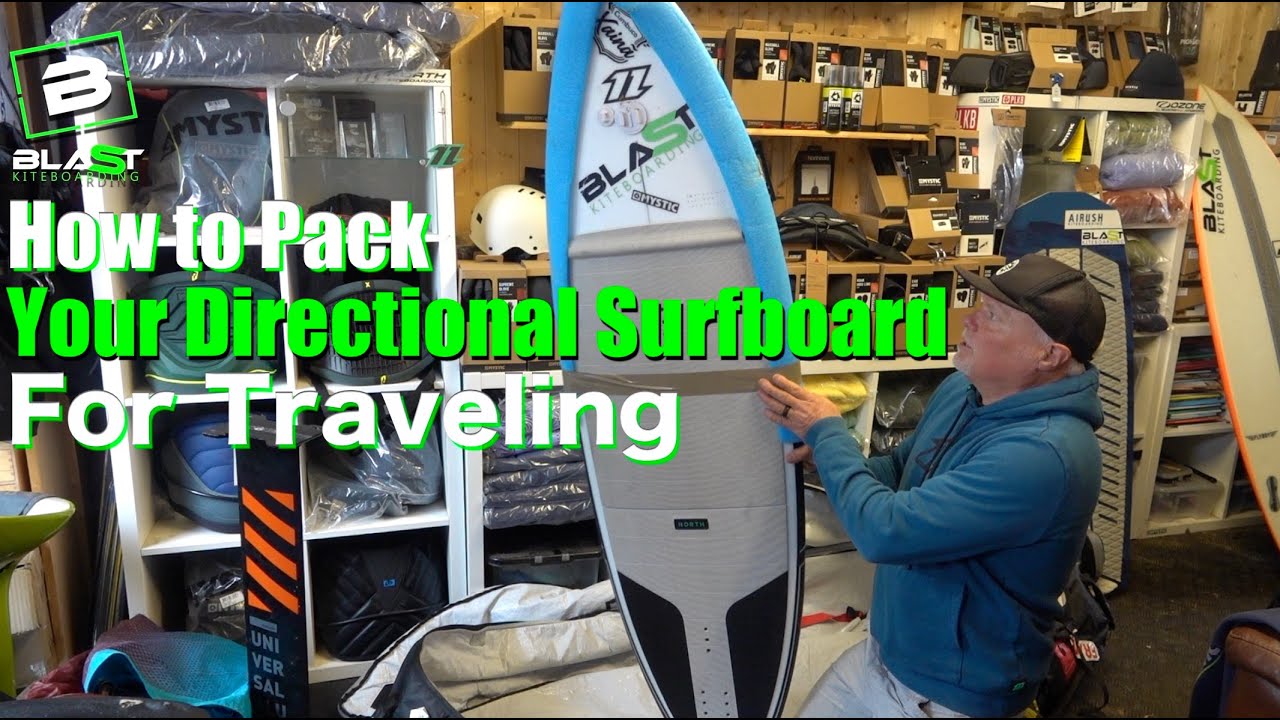 How to pack your Directional Surfboard Board Travel Bag