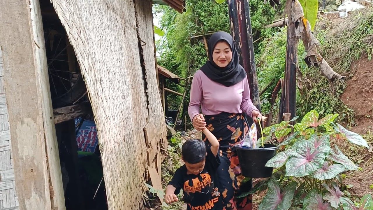 SEDIH BANGET !! BERLINANG AIR MATA DENGAR CERITA PAHIT KEHIDUPAN NENG ENCI JANDA CANTIK ANAK DUA