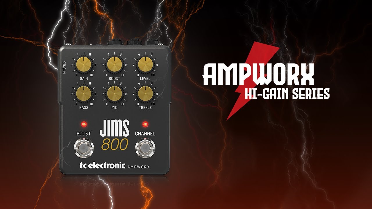 Ampworx JIMS 800 (официальное видео)
