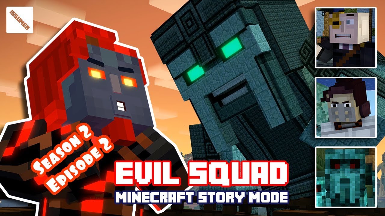 GENUINE ADMIN with EVIL SQUAD! Minecraft Story Mode Season 2 Episode 2 FULL Playthrough