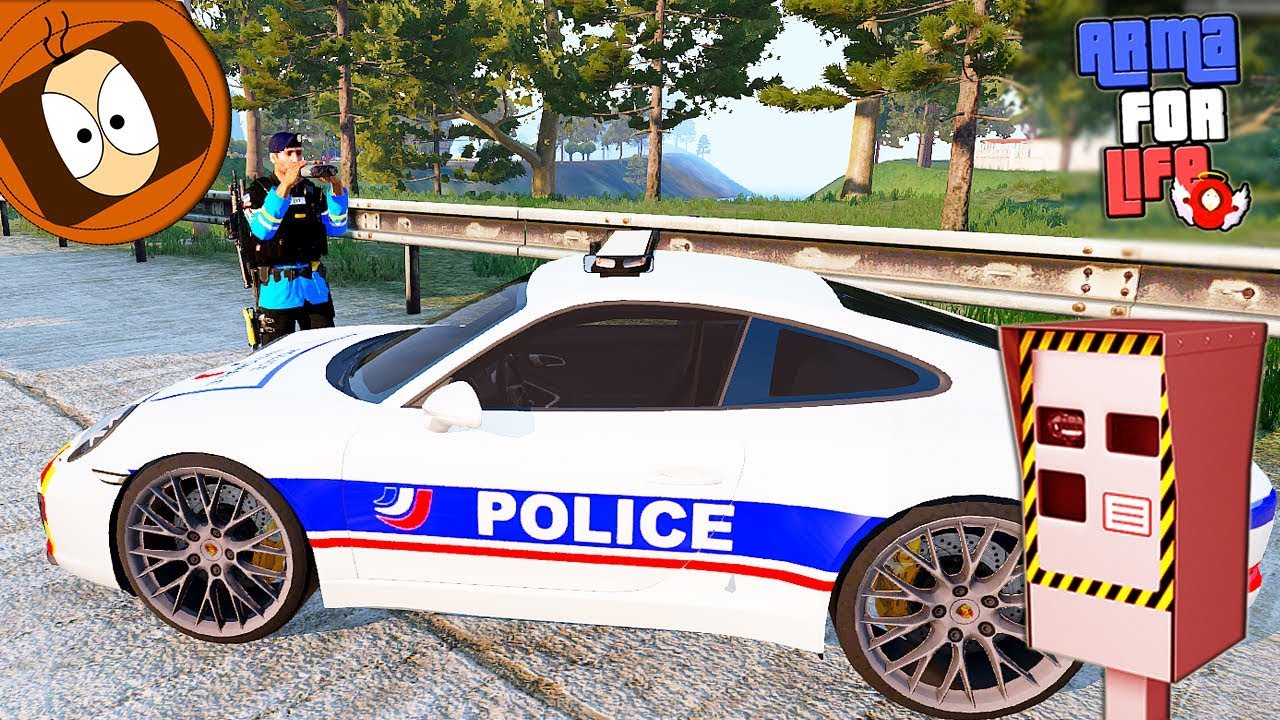 POLICE ERI RP : CONTRÔLE RADAR MOBILE EN PORSCHE 🏁