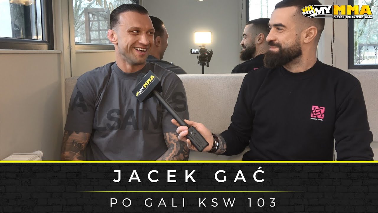 JACEK GAĆ | KSW 103 | Wygrana z Bilym | Doping w Libercu | Problemy kibiców z policją