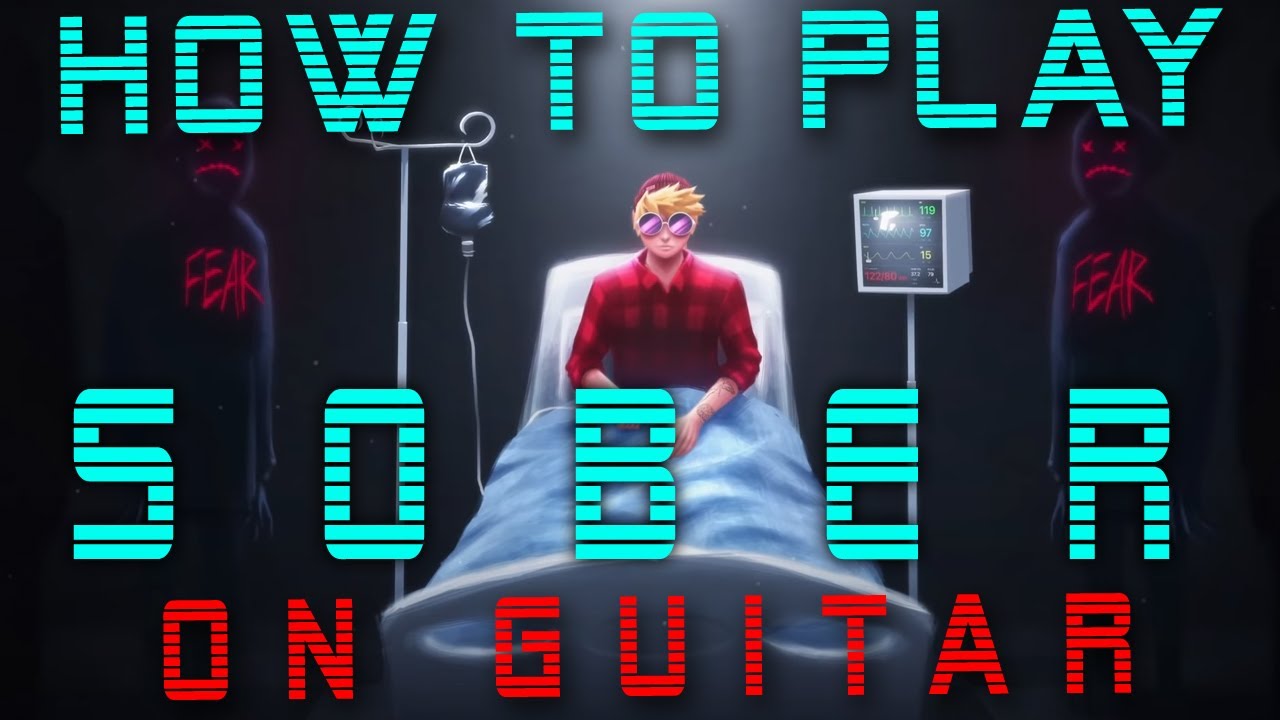How to play Josh A - SOBER -  Easy LoFi Guitar 2022 - Lofi Music Theory
