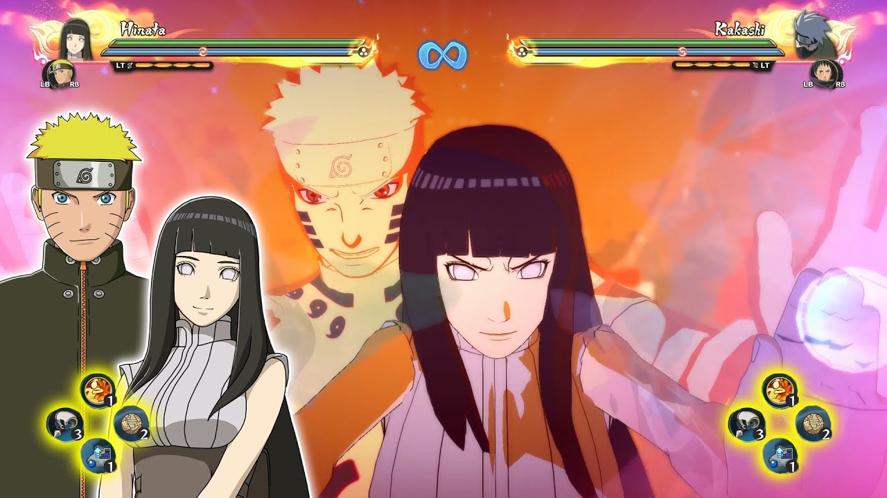 HINATA TWIN LION FISTS OVERPOWER & NARUTO THE LAST | Naruto Storm 4 MOD