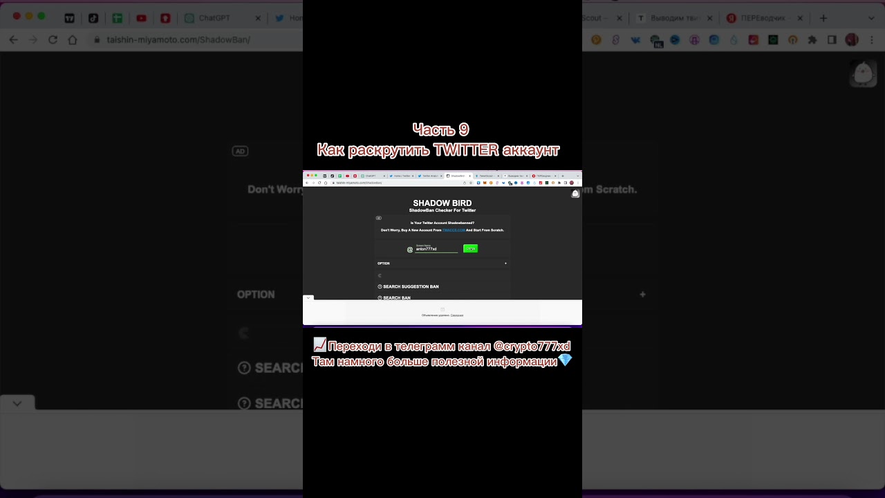 🐦как раскрутить twitter без вложений🐥 