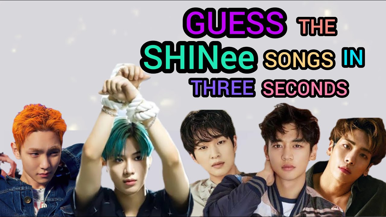 GUESS THE SHINee SONG IN 3 SECONDS || KPOP GAME
