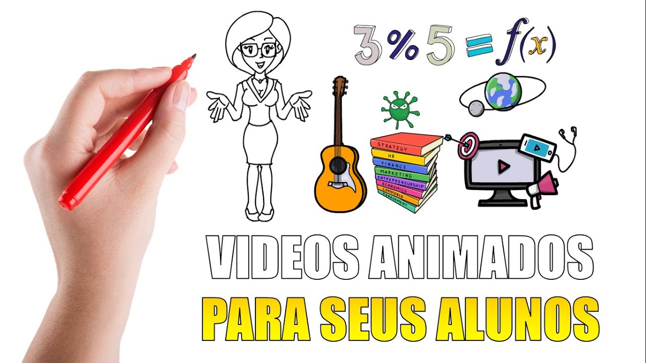 Como fazer Vídeo Animado para seus Alunos