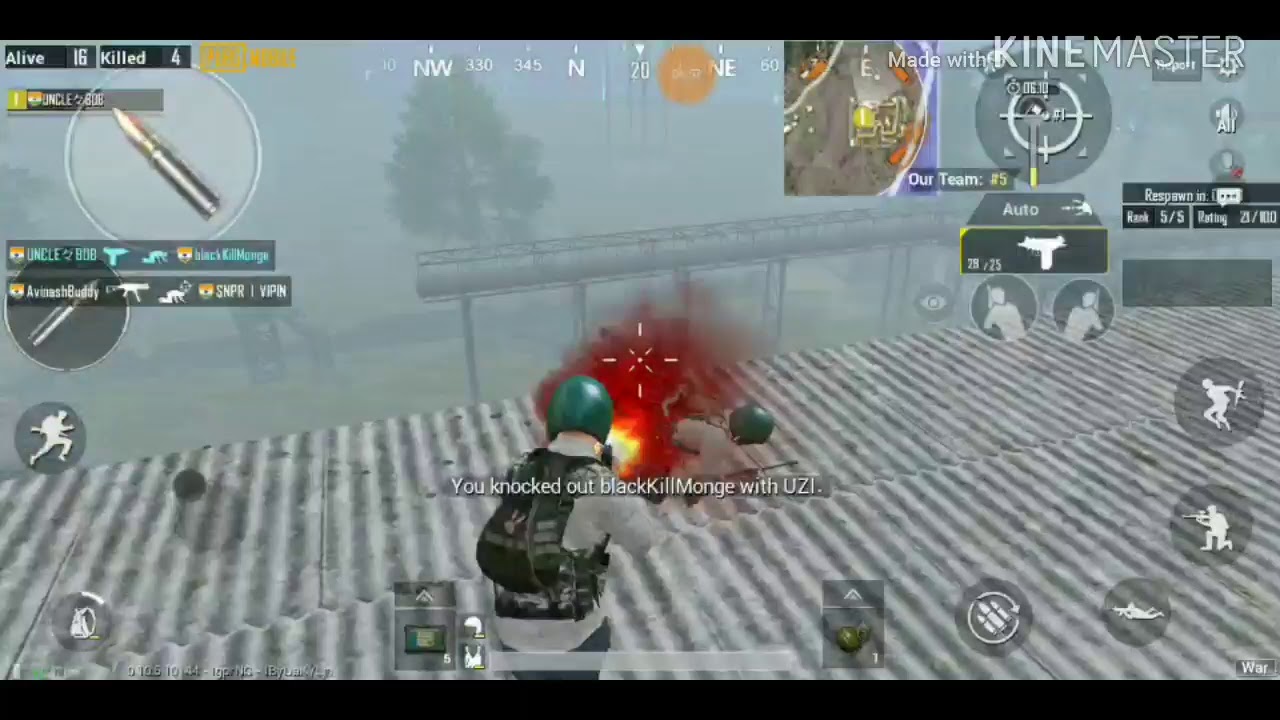 4 FINGER CLAW GAMEPLAY ( JUST FUN ) 1 vs 4 WAR MODE