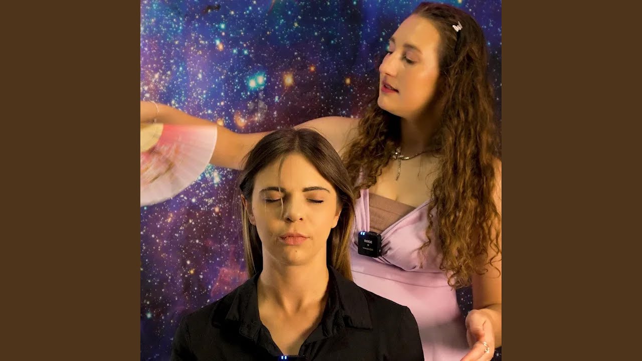 asmr massage on a real person lymphatic drainagesoft spoken - Part 3
