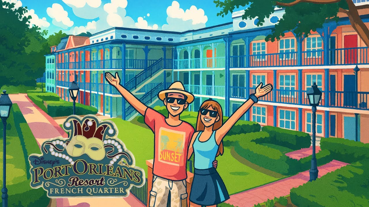 Découverte hôtel French Quarter à Disney World ! Bienvenue en Nouvelle Orléans ! 