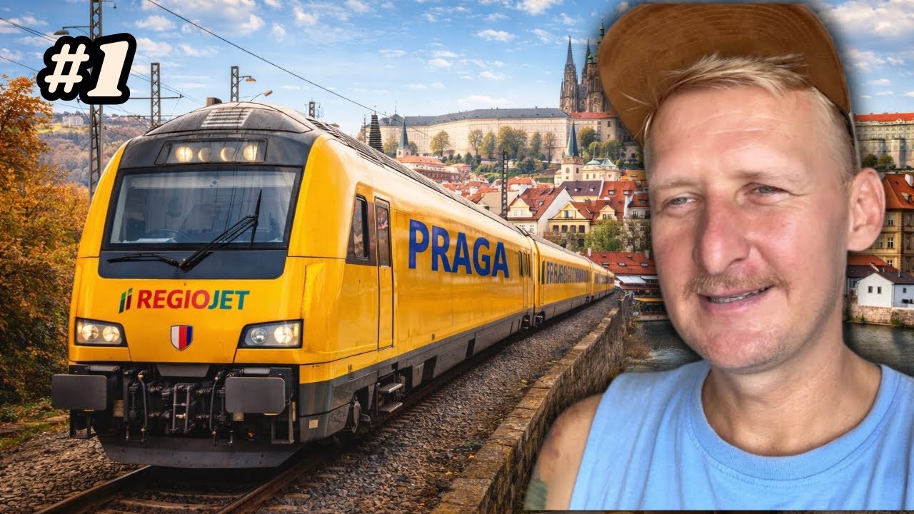 #1 | Ruszam w dłuższą podróż bez Mariki - RegioJet tańsze od PKP Intercity | PRAGA 