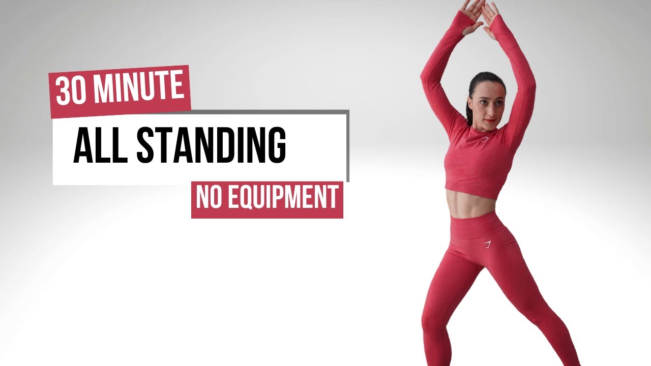 30 MIN LOW IMPACT CARDIO ALL STANDING – 4000 STEPS - ENERGETIC MOVES – NO EQUIPMENT