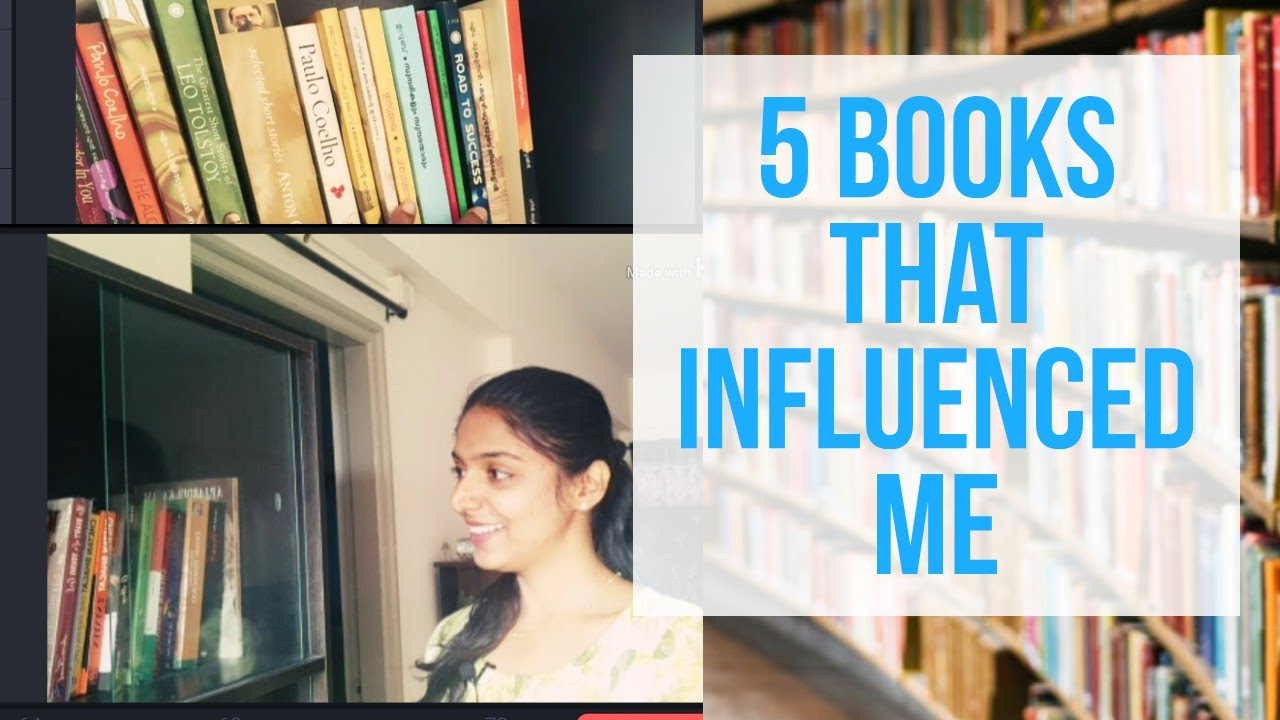 Ep 1: 📘5 books that influenced me| Malayalam | Books you must read